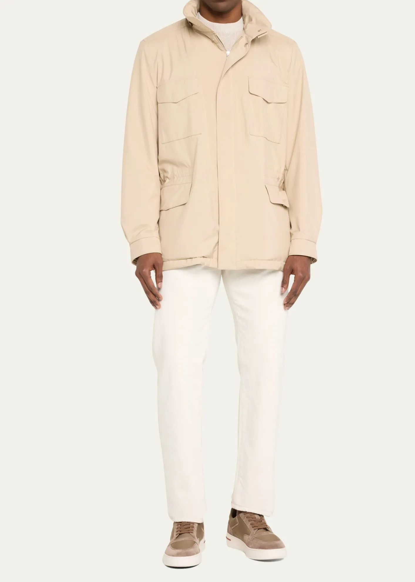 Loro PianaMen's Newport Walk Water-Repellent Sneakers