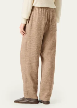 Loro PianaMen's Orlando Linen and Silk Stretch Trousers