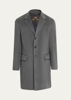 Loro PianaMen's Paolo Baby Cashmere Overcoat