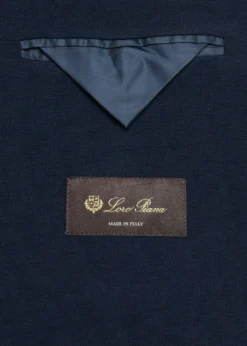 Loro PianaMen's Pique Single-Breasted Sweater Jacket