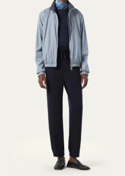 Loro PianaMen's Reversible Bomber Jacket