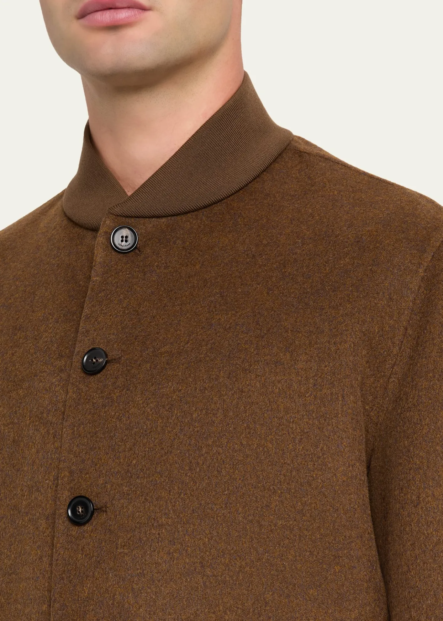 Loro PianaMen's Rik Water-Repellent Cashmere Blouson