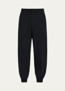 Loro PianaMen's Rio Bodro Jersey Novalis Pants