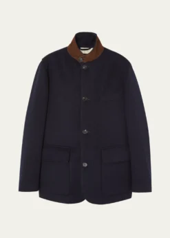Loro PianaMen's Roadster Cashmere Single-Breasted Jacket