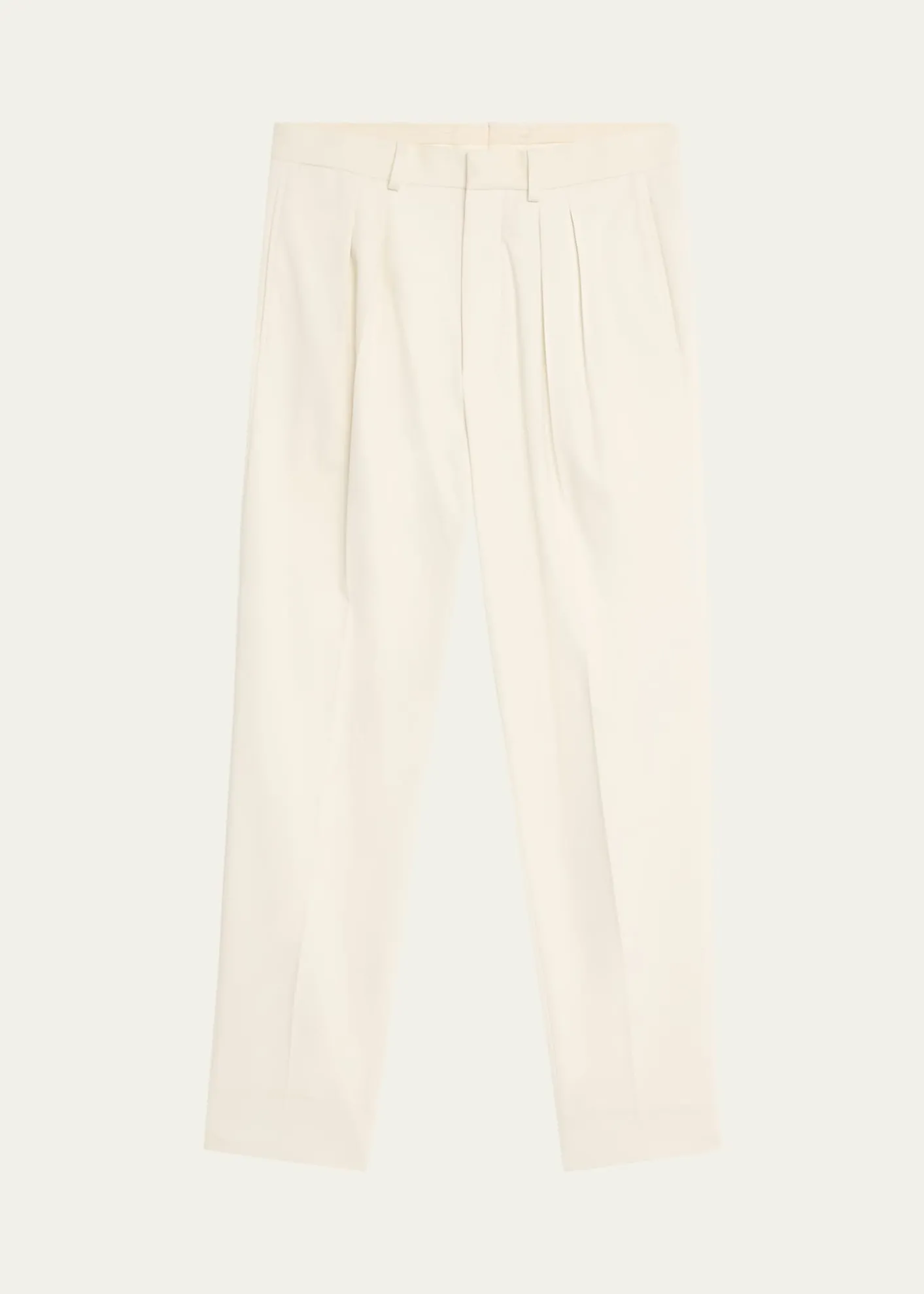 Loro PianaMen's Ruben Pleated Trousers