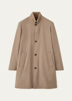 Loro PianaMen's Sebring Single-Breasted Overcoat