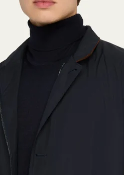 Loro PianaMen's Sebring Wind-Resistant Overcoat