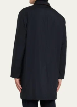Loro PianaMen's Sebring Wind-Resistant Overcoat