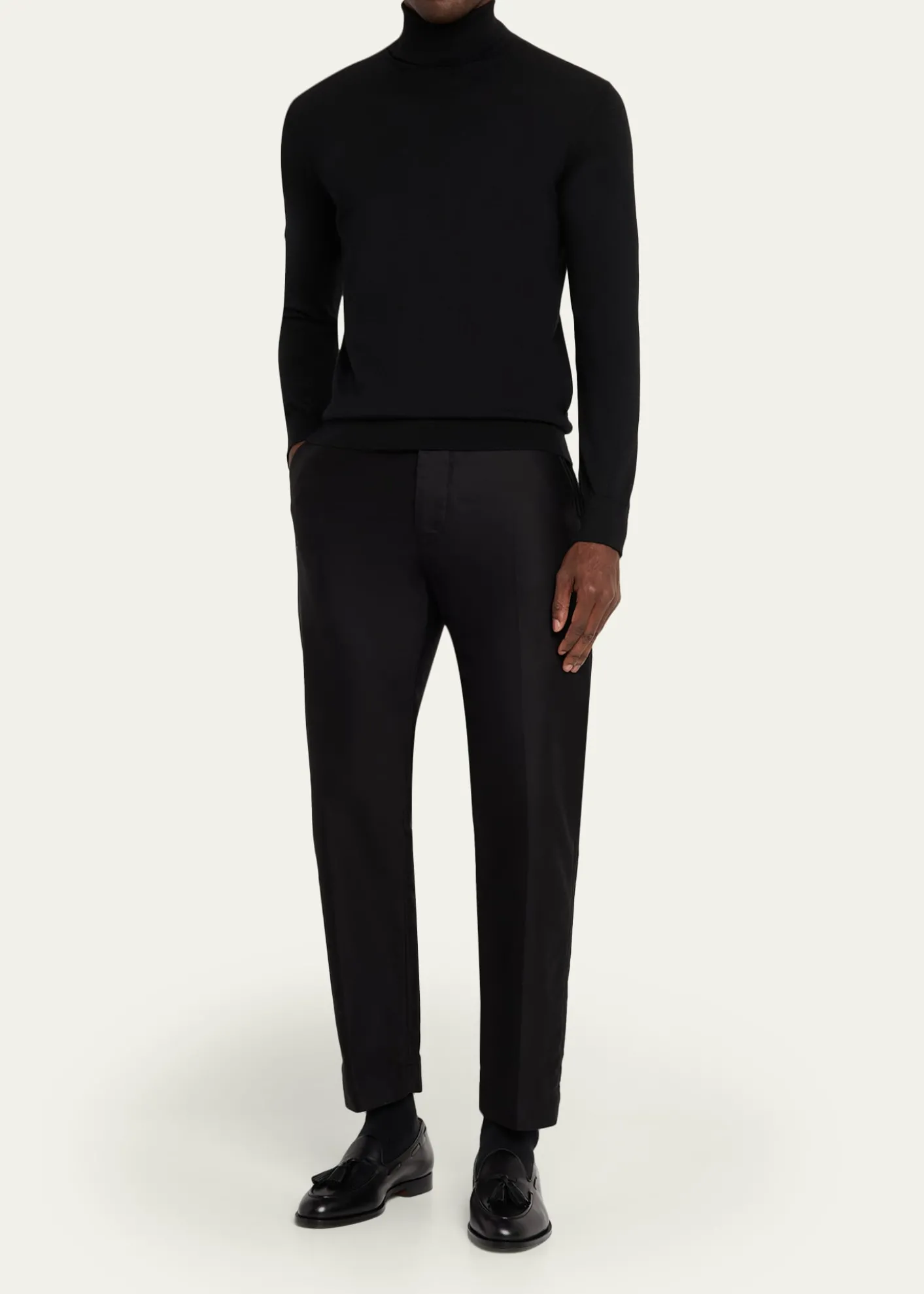 Loro PianaMen's Serge Walk Heritage Leather Tassel Loafers
