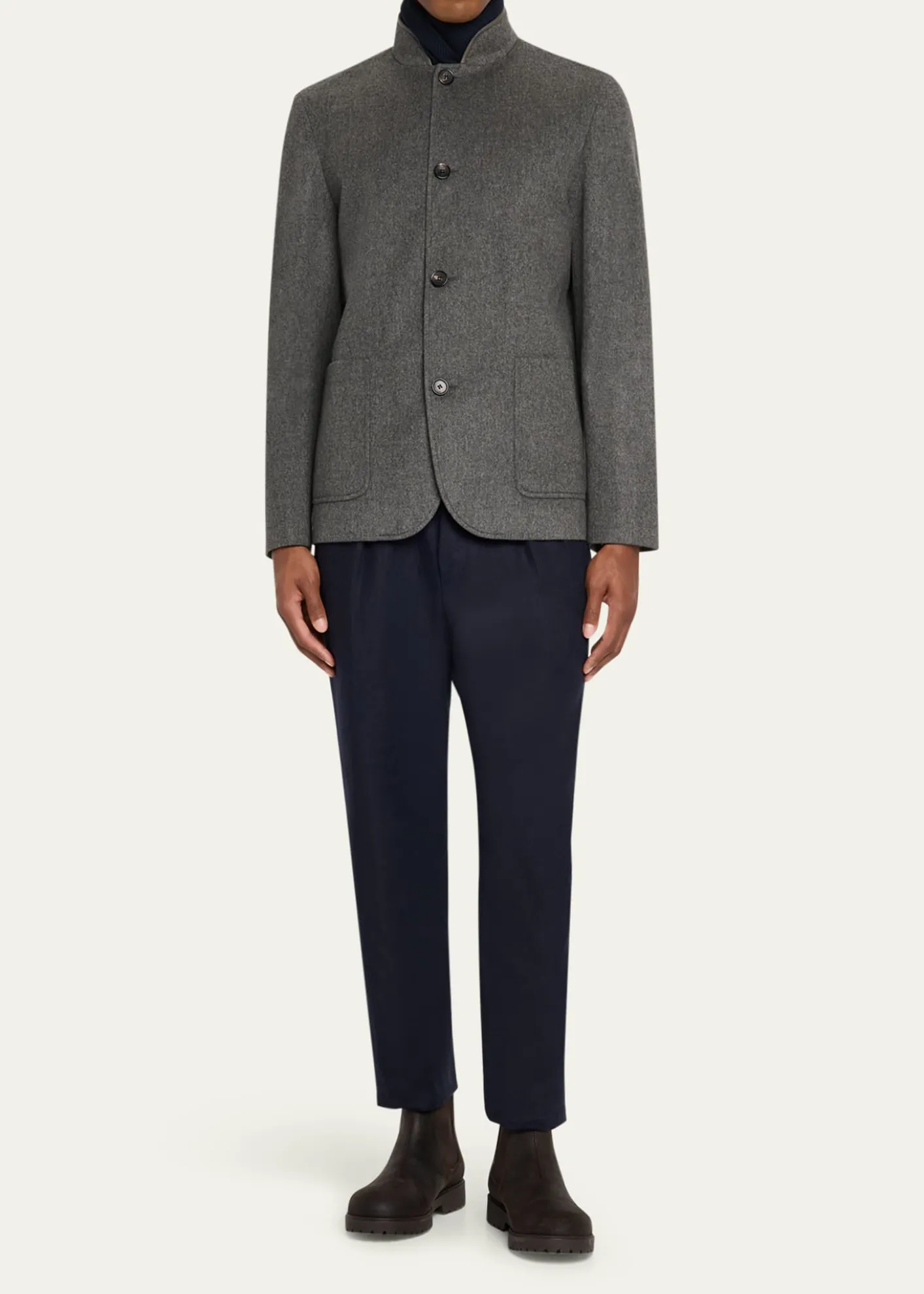 Loro PianaMen's Spagna Cashmere Single-Breasted Jacket
