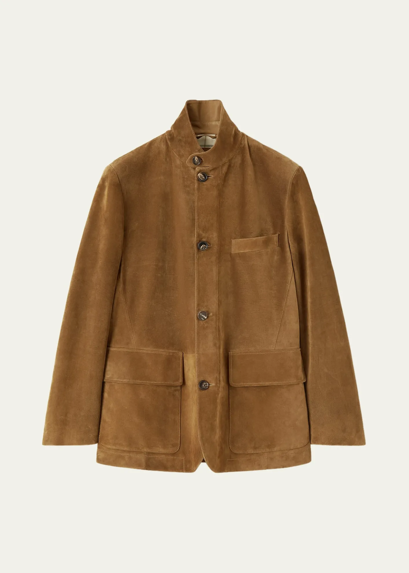 Loro PianaMen's Suede Roadster Jacket