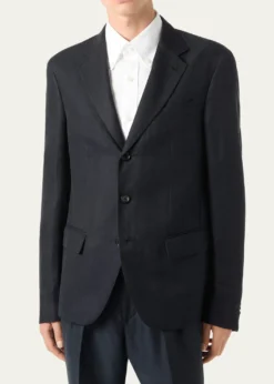 Loro PianaMen's Torino Linen and Silk Blazer