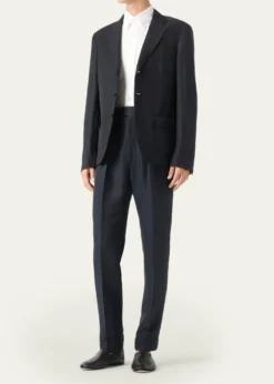 Loro PianaMen's Torino Linen and Silk Blazer