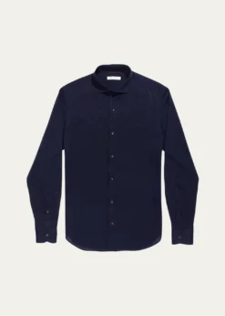 Loro PianaMen's Woven Cotton Oxford Sport Shirt