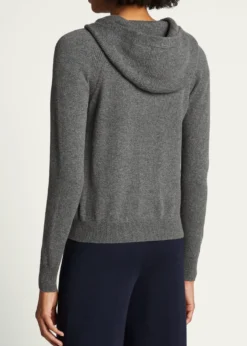 Loro PianaMerano Cashmere Zip-Front Hoodie Sweater