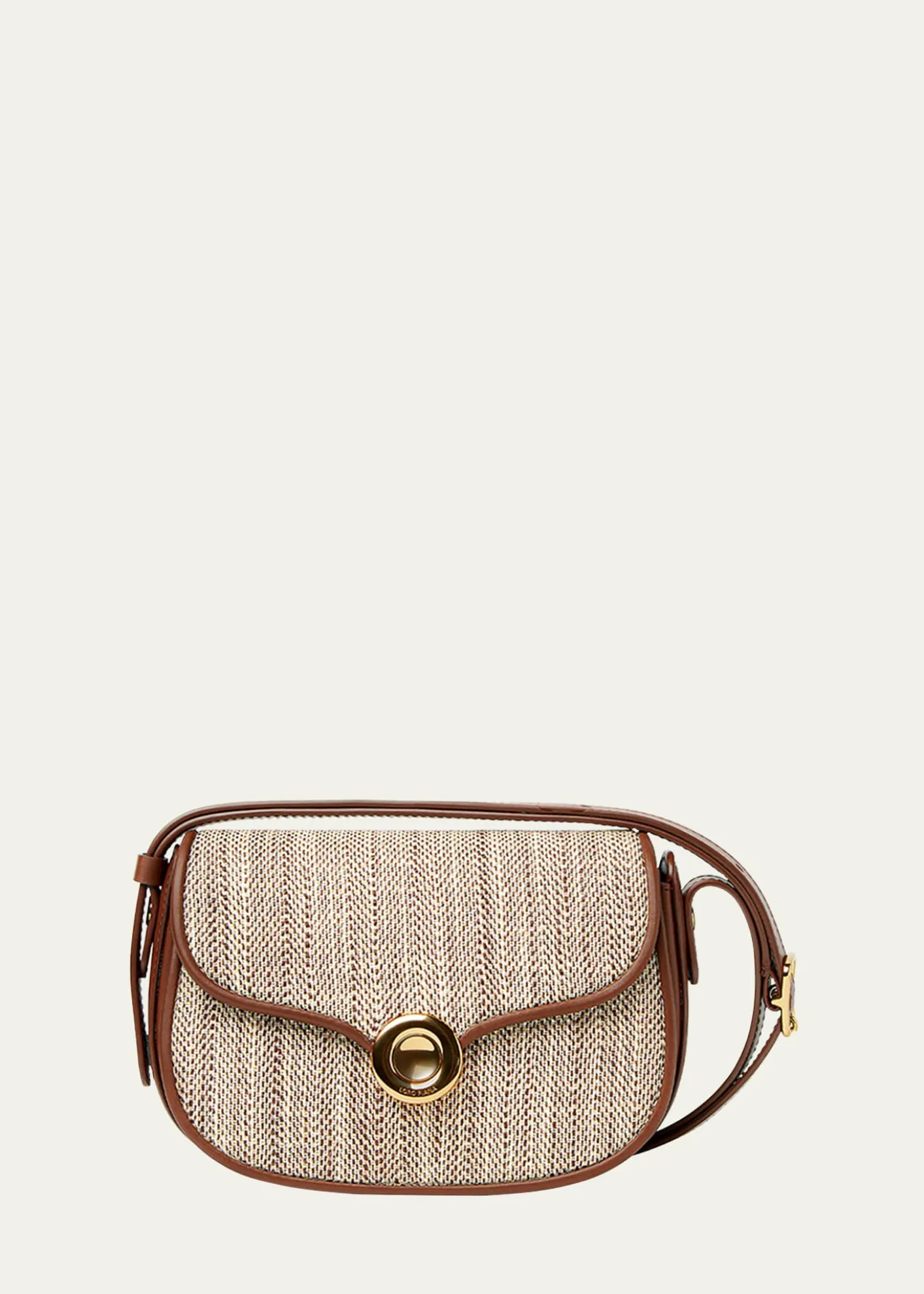 Loro PianaMini Ghiera Chevron Bag in Silk Blend