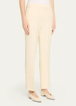 Loro PianaMitch Wool-Silk Trousers