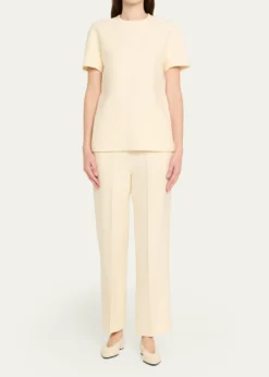 Loro PianaMitch Wool-Silk Trousers