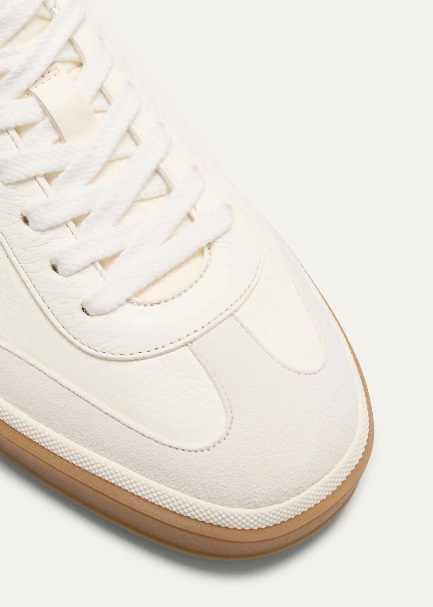 Loro PianaMixed Leather Low-Top Tennis Sneakers