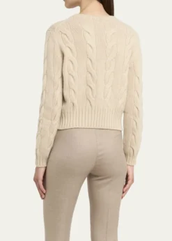 Loro PianaNapier Cashmere Cable-Knit Sweater