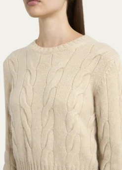 Loro PianaNapier Cashmere Cable-Knit Sweater