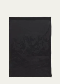 Loro PianaNatura delle Alpi Silk Jacquard Stole