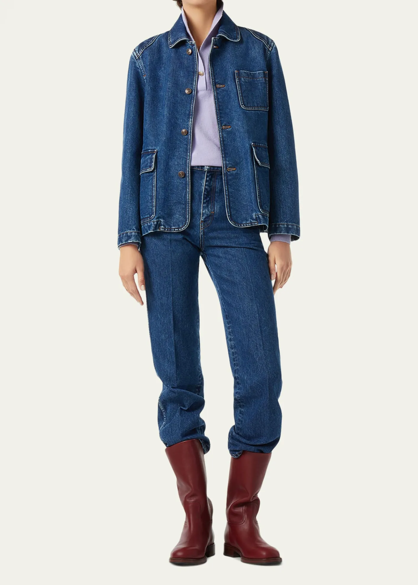Loro PianaNichi Denim Silk Jacket