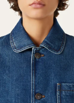 Loro PianaNichi Denim Silk Jacket