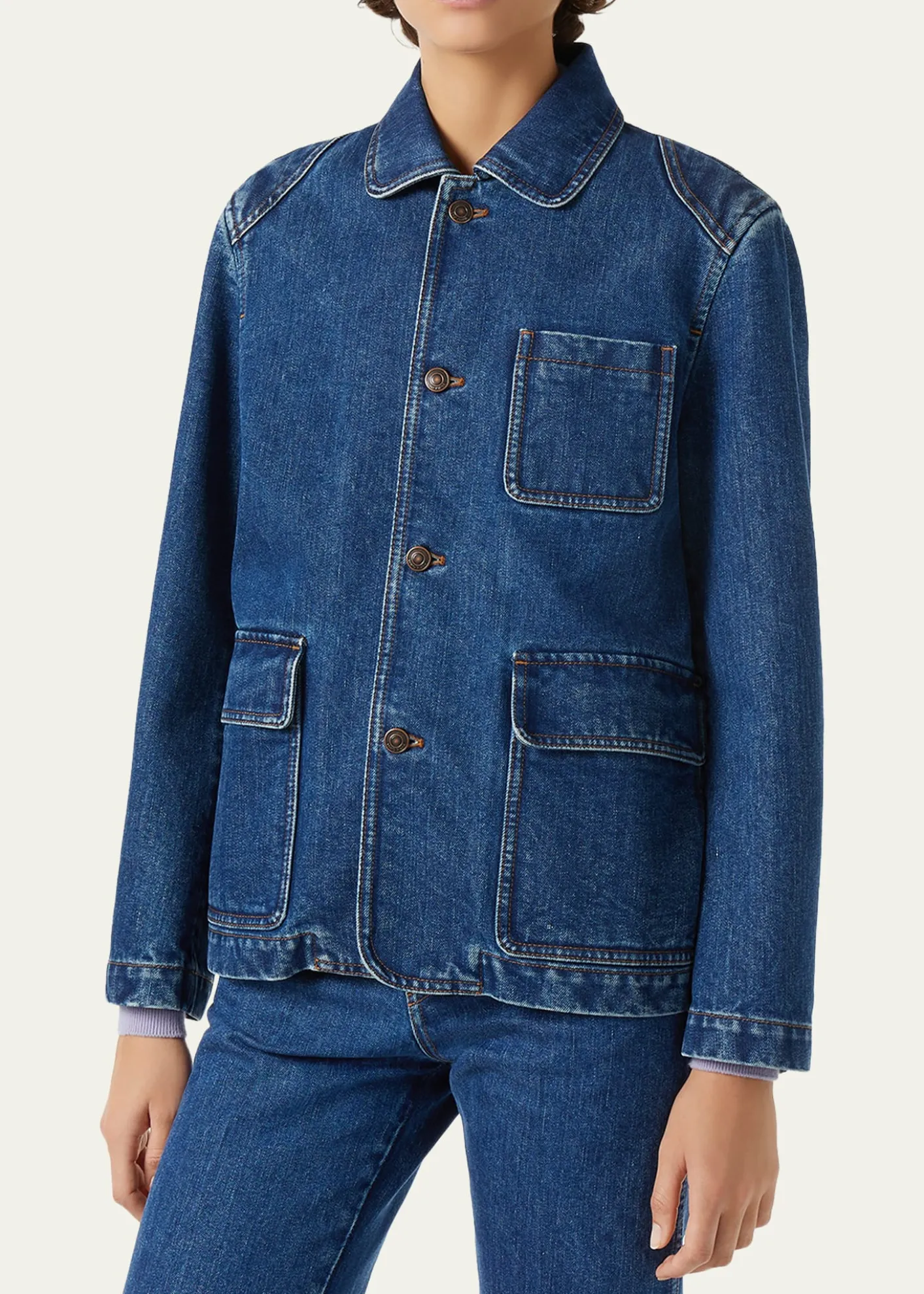 Loro PianaNichi Denim Silk Jacket