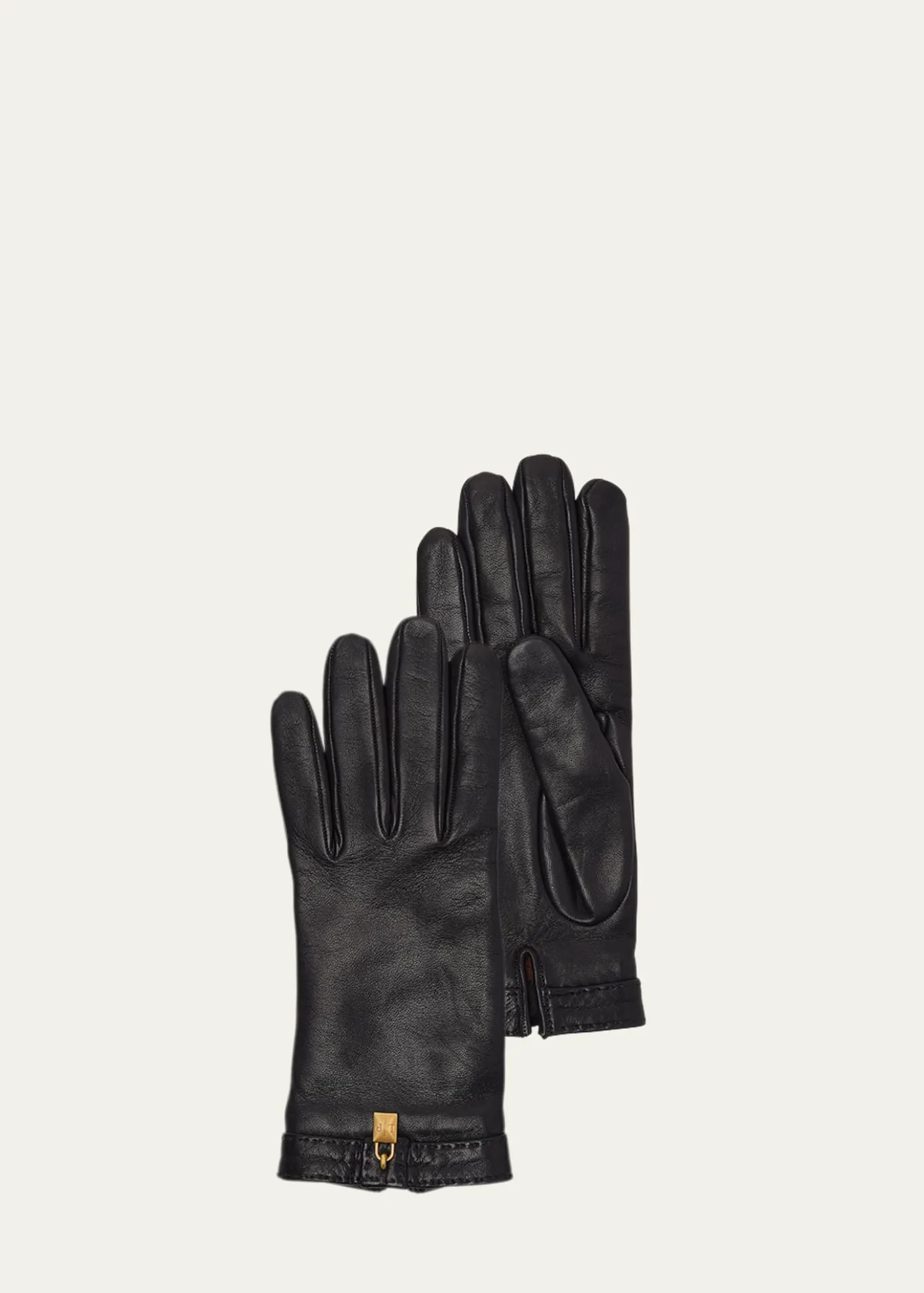 Loro PianaNora Charm Leather Gloves