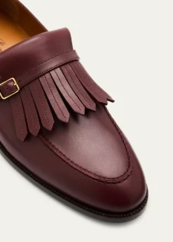 Loro PianaPennan Leather Fringe Loafers