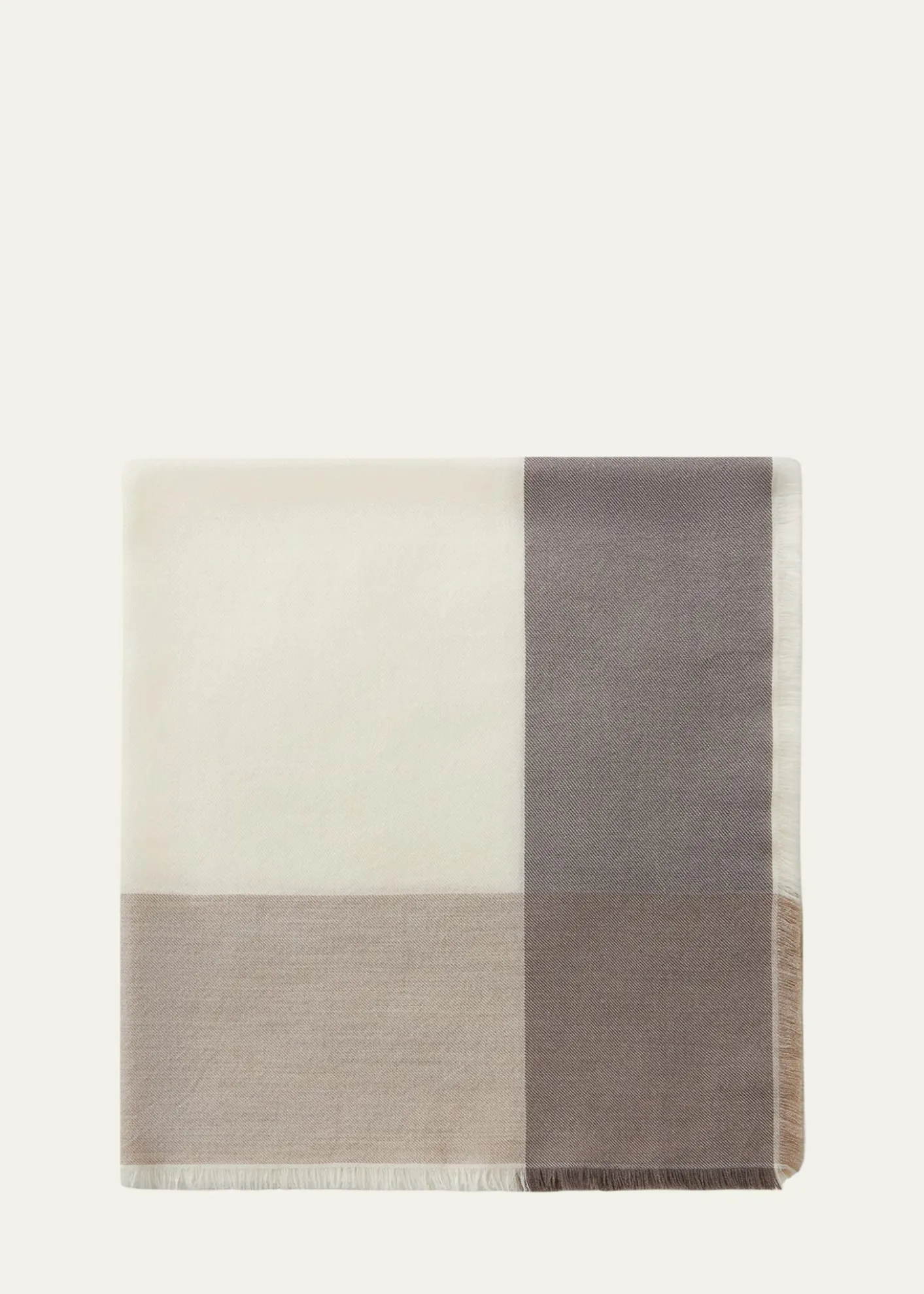 Loro PianaQuadrilatero Del Cashmere-Silk Scarf