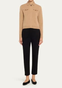 Loro PianaRalph Cashmere Slim-Leg Ankle Trousers