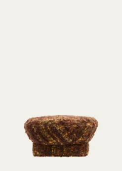 Loro PianaRaquel Mohair-Blend Boucle Hat