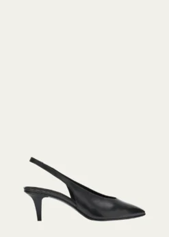 Loro PianaRebecca Leather Slingback Pumps