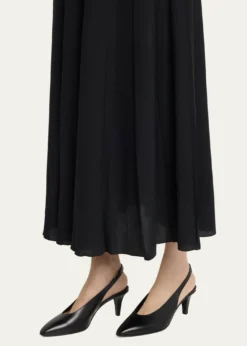 Loro PianaRebecca Leather Slingback Pumps