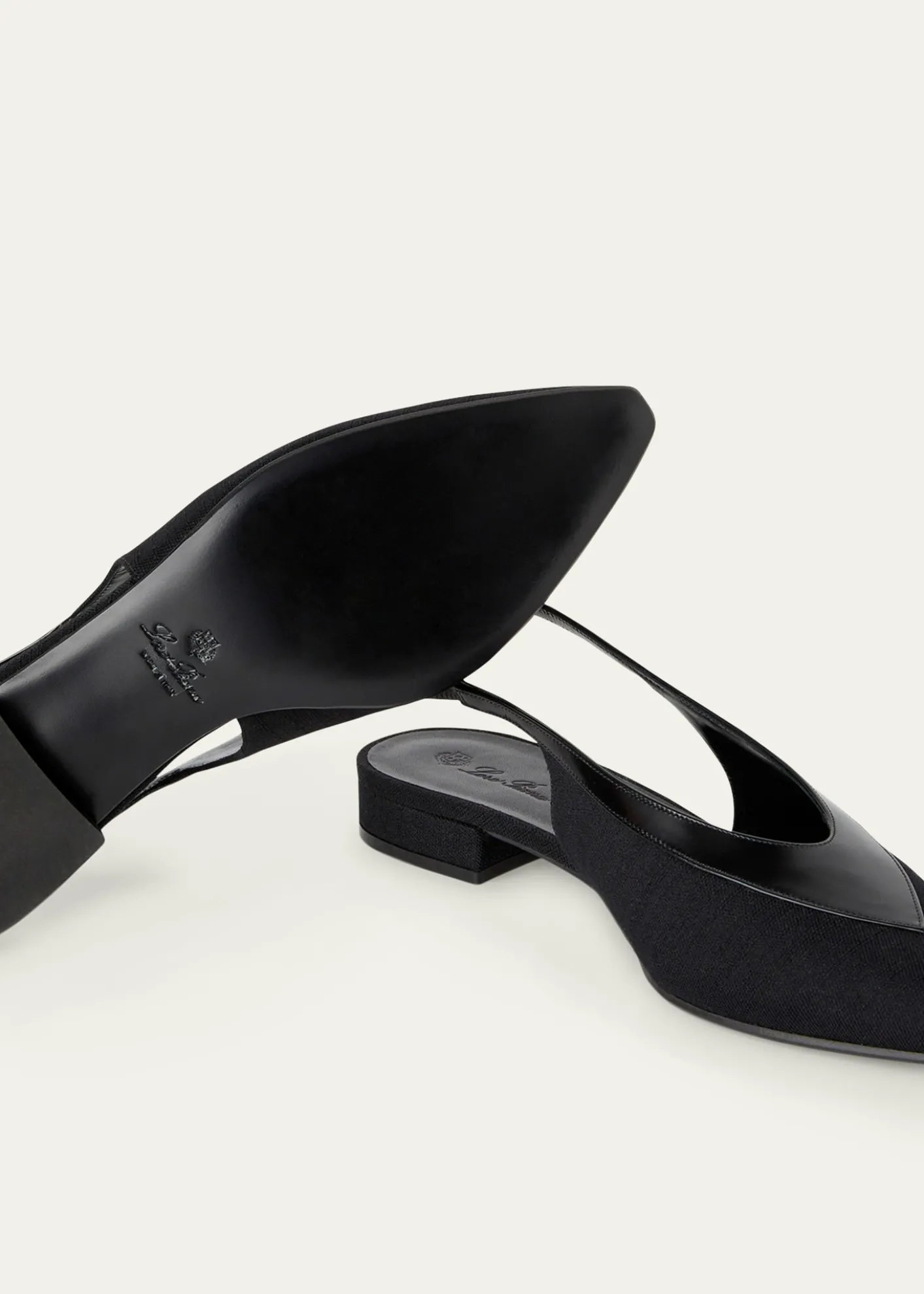 Loro PianaRebecca Slingback Ballerina Flats