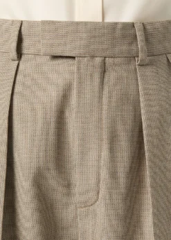 Loro PianaRodger Pleated Wide-Leg Ankle Trousers