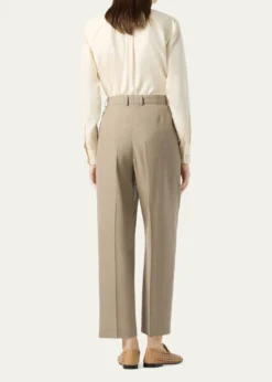Loro PianaRodger Pleated Wide-Leg Ankle Trousers