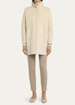 Loro PianaScotty Double Baby Cashmere Single-Breasted Coat