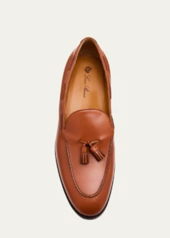 Loro PianaSerge Prestige Calfskin Tassel Loafers