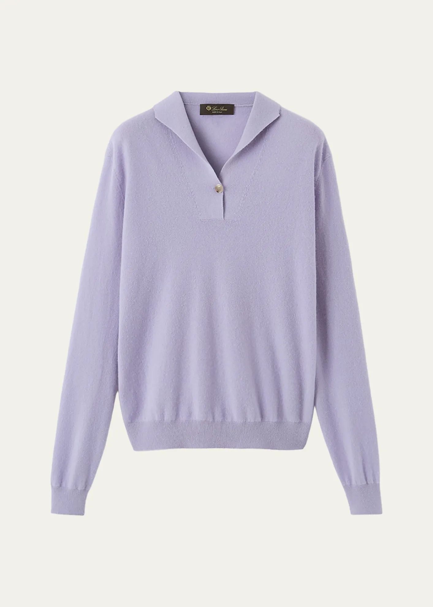 Loro PianaSergio Cashmere Polo Sweater