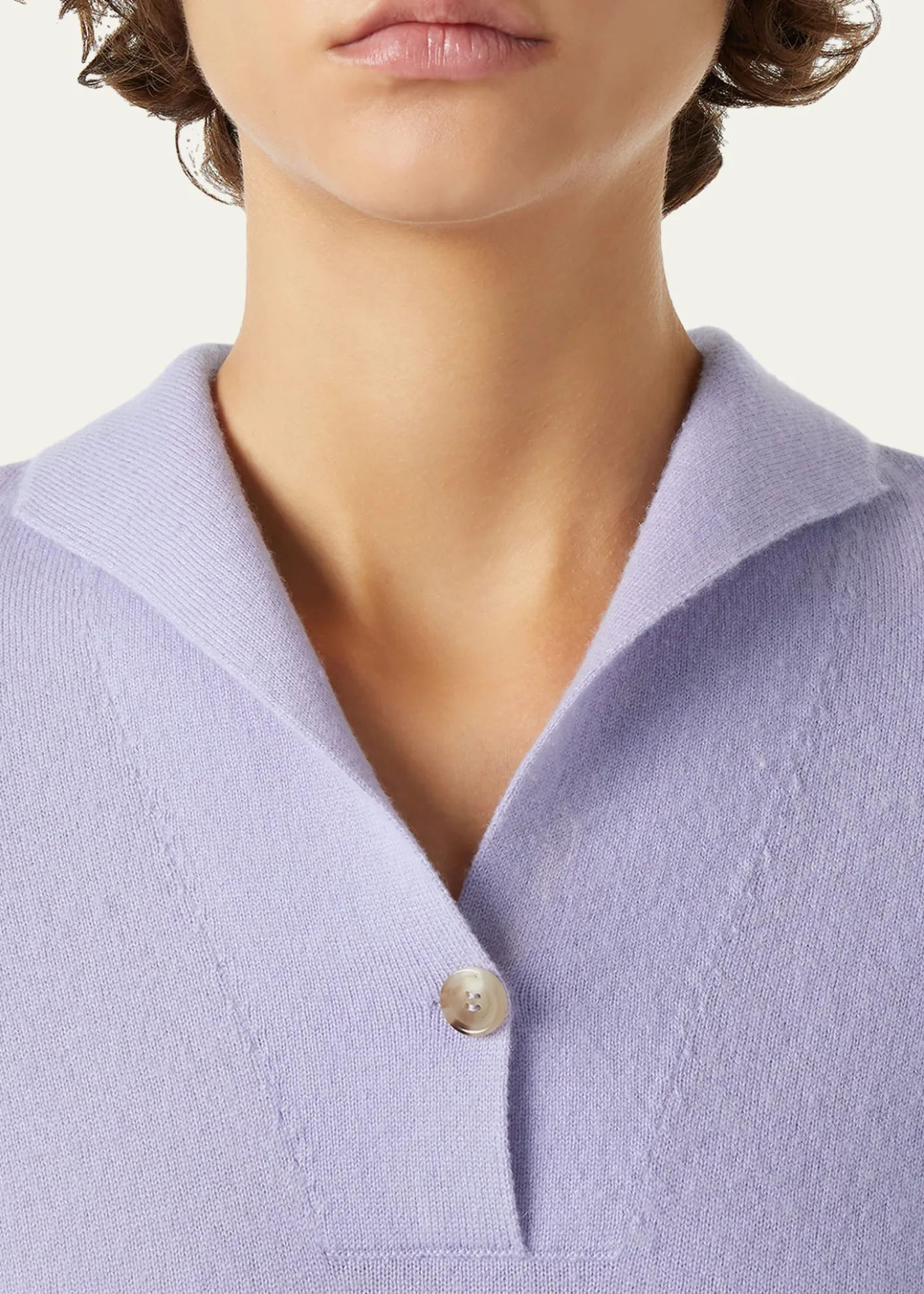 Loro PianaSergio Cashmere Polo Sweater