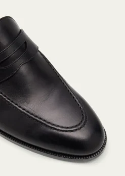 Loro PianaSergio Leather Penny Loafers