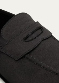 Loro PianaSergio Satin Penny Loafers