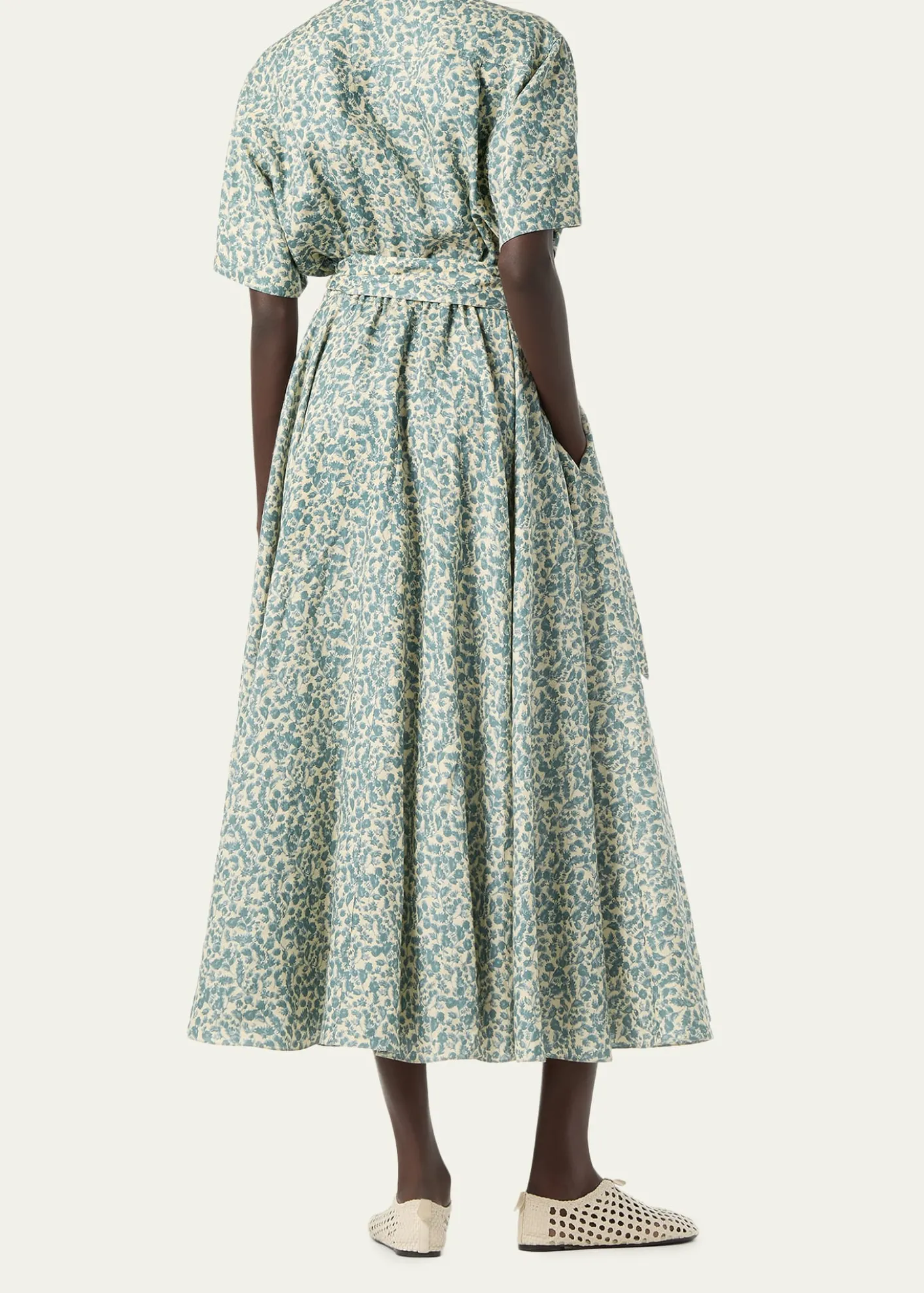 Loro PianaShelly Floral-Print Linen Shirtdress
