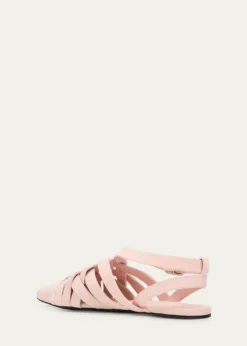 Loro PianaSilene Woven Suede Sandals