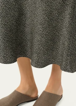 Loro PianaSimona Silk Twill Midi Skirt