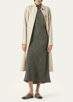 Loro PianaSimona Silk Twill Midi Skirt