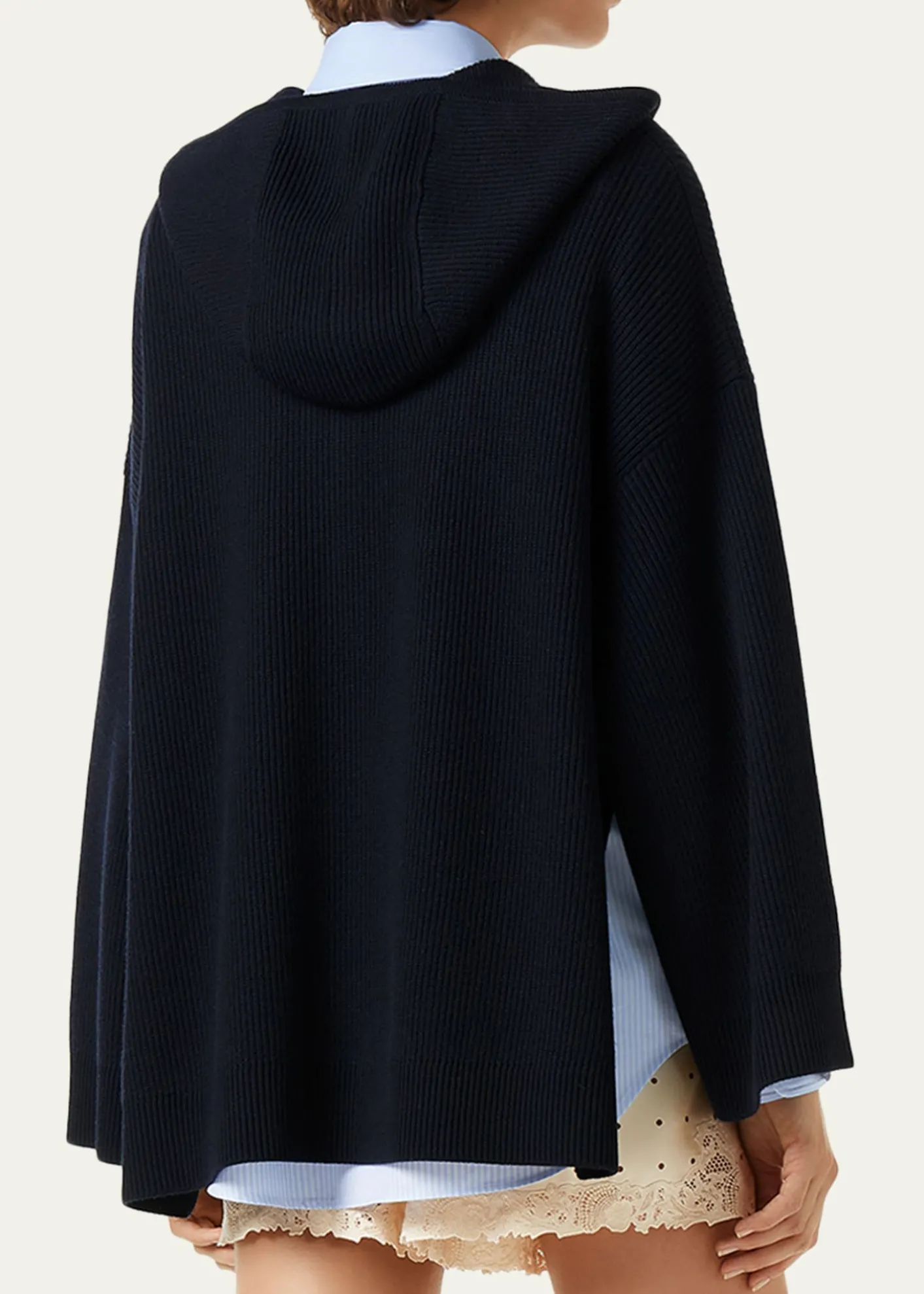 Loro PianaSloop Hooded Virgin Wool Sweater